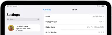 Не уверены, какая у вас модель iPad?